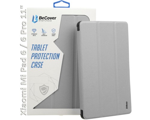 Чохол до планшета BeCover TPU Edge stylus mount Xiaomi Mi Pad 6 / 6 Pro 11" Sliver (709560)