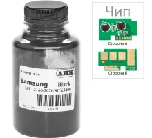 Тонер Samsung M2020 30г Black +chip TonerLab (3202593)