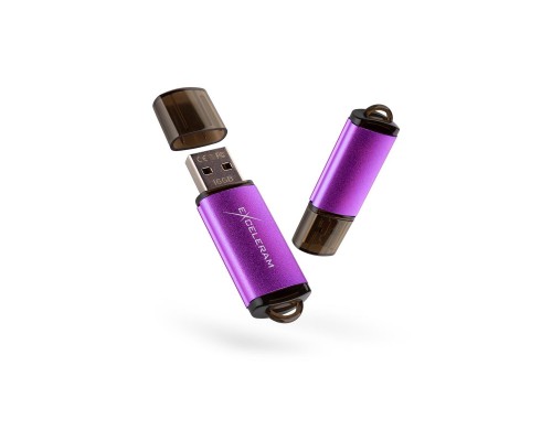 USB флеш накопичувач eXceleram 16GB A3 Series Purple USB 2.0 (EXA3U2PU16)