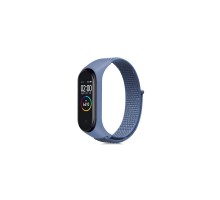 Ремінець до фітнес браслета BeCover Nylon Style для Xiaomi Mi Smart Band 5/6 Blue (705417)