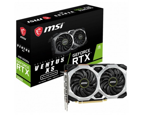 Відеокарта MSI GeForce RTX2060 6144Mb VENTUS XS (RTX 2060 VENTUS XS 6G)