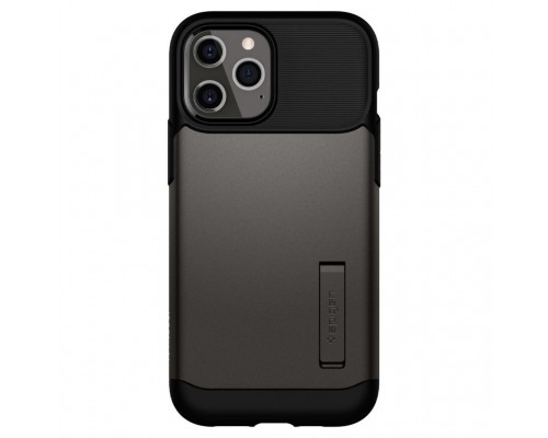 Чохол до мобільного телефона Spigen iPhone 12 Pro Max Slim Armor, Gunmetal (ACS01480)