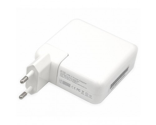 Блок живлення до ноутбуку PowerPlant APPLE 220V, 20V 61W (USB Type-C) (AP61HCUSB)