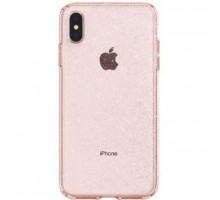 Чохол до моб. телефона Spigen iPhone XS Max Liquid Crystal Glitter Rose Quartz (065CS25124)