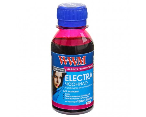 Чорнило WWM EPSON UNIVERSAL ELECTRA 100ml Magenta (EU/M-2)