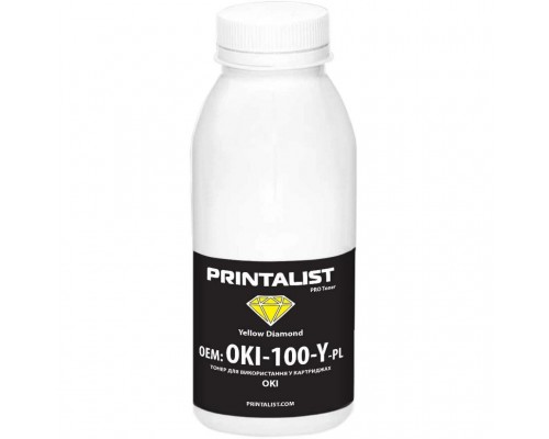 Тонер OKI Universal 100г Yellow Printalist (OKI-100-Y-PL)