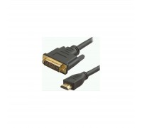 Кабель мультимедийный HDMI to DVI 24+1 1.8m Atcom (3808)