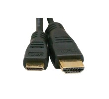 Кабель мультимедійний HDMI A to HDMI C (mini), 2.0m Atcom (14156)