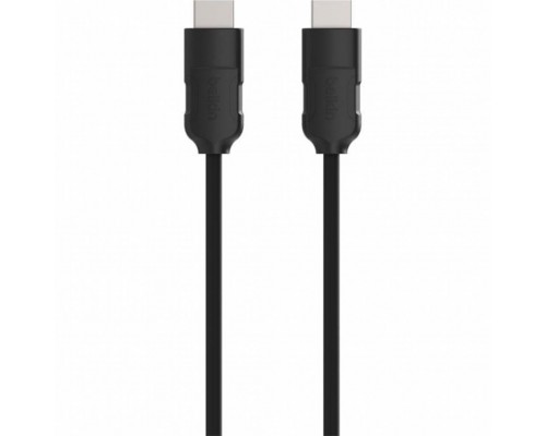 Кабель мультимедийный HDMI to HDMI 1.5m Standard v1.4 Belkin (F3Y017R1.5MBLK)