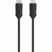 Кабель мультимедийный HDMI to HDMI 1.5m Standard v1.4 Belkin (F3Y017R1.5MBLK)