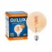 Лампочка Delux Globe G125 6Вт E27 2200К amber spiral filament (90018147)
