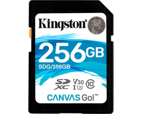 Карта пам'яті Kingston 256GB SDXC class 10 UHS-I U3 (SDG/256GB)