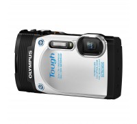 Цифровий фотоапарат Olympus TG-850 White (Waterproof - 10m; iHS) (V104150WE000)