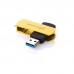 USB флеш накопичувач eXceleram 16GB P2 Series Yellow2/Black USB 3.1 Gen 1 (EXP2U3Y2B16)