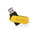 USB флеш накопичувач eXceleram 16GB P2 Series Yellow2/Black USB 3.1 Gen 1 (EXP2U3Y2B16)