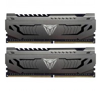 Модуль пам'яті для комп'ютера DDR4 16GB (2x8GB) 3733 MHz Viper Steel Gray Patriot (PVS416G373C7K)