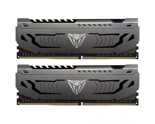 Модуль пам'яті для комп'ютера DDR4 16GB (2x8GB) 3733 MHz Viper Steel Gray Patriot (PVS416G373C7K)