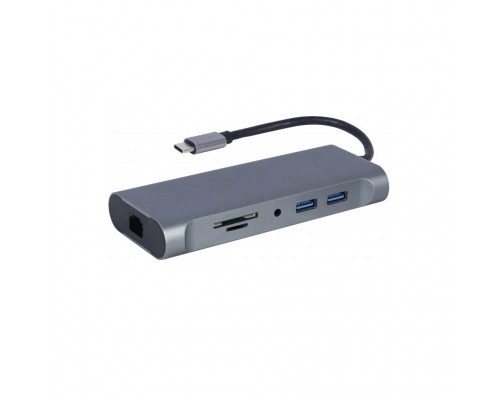Концентратор Cablexpert USB-C 7-in-1 (A-CM-COMBO7-01)