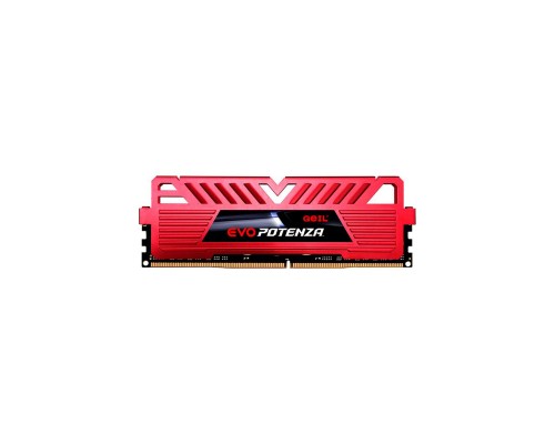 Модуль пам'яті для комп'ютера DDR4 8GB 2666 MHz Evo Potenza Red GEIL (GPR48GB2666C19SC)