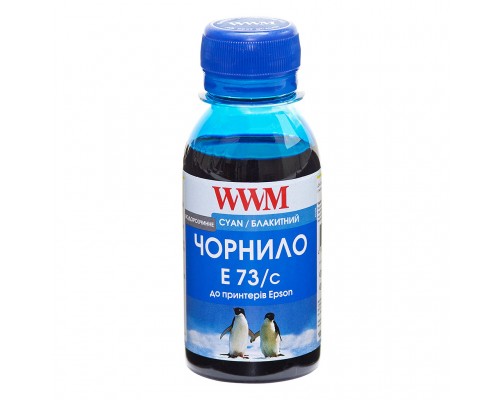 Чорнило WWM Epson Stylus CX3700/TX119/TX419 Cyan 100г (E73/C-2)