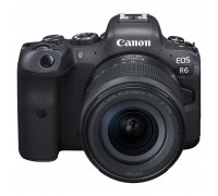 Цифровий фотоапарат Canon EOS R6 24-105 STM RUK/SEE (4082C046AA)