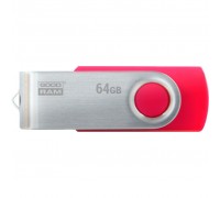 USB флеш накопичувач Goodram 64GB UTS3 Twister Red USB 3.0 (UTS3-0640R0R11)