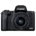 Цифровий фотоапарат Canon EOS M50 Mk2 + 15-45 IS STM Lifestream Kit Black (4728C059)