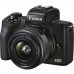 Цифровий фотоапарат Canon EOS M50 Mk2 + 15-45 IS STM Lifestream Kit Black (4728C059)