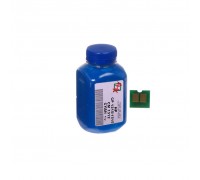 Тонер HP CLJ CP1215/CP1515/CM1312 40г Cyan+chip AHK (1500140)