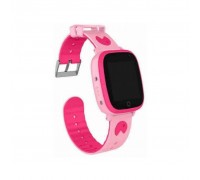 Смарт-годинник GoGPS ME K14 Pink Детские GPS часы-телефон (K14PK)