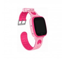 Смарт-годинник GoGPS ME K14 Pink Детские GPS часы-телефон (K14PK)