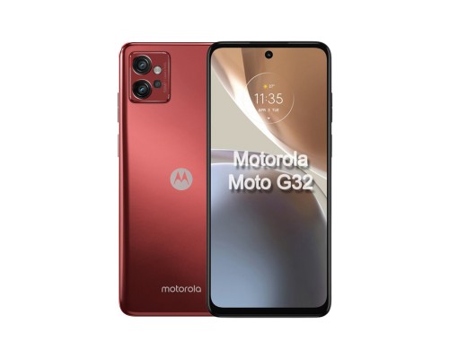 Мобільний телефон Motorola G32 6/128GB Satin Maroon (PAUU0040RS)