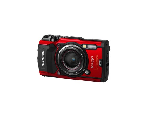 Цифровий фотоапарат Olympus TG-5 Red (Waterproof - 15m; GPS; 4K; Wi-Fi) (V104190RE000)