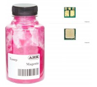 Тонер HP CLJ M180/181 35г Magenta +chip AHK (1505185)