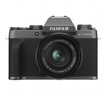 Цифровий фотоапарат Fujifilm X-T200 + XC 15-45mm F3.5-5.6 Kit Dark Silver (16645955)