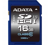 Карта пам'яті ADATA 16GB SDHC class 10 UHS-1 (ASDH16GUICL10-R)