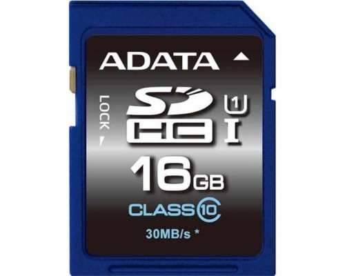 Карта пам'яті ADATA 16GB SDHC class 10 UHS-1 (ASDH16GUICL10-R)