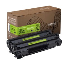 Картридж PATRON HP LJ CF283A GREEN Label (DUAL PACK) (PN-83ADGL)