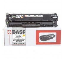 Картридж BASF HP CC532A/CF382A/CE412A, Canon 118/318/418/718 Yellow (BASF-KT-CC532A-U)