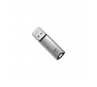 USB флеш накопичувач Silicon Power USB 128G SILICON POWER usb3.2 Marvel M02 Aluminum Silver (SP128GBUF3M02V1S)