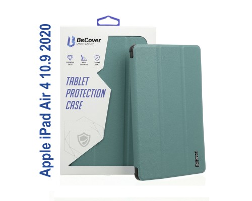 Чохол до планшета BeCover Direct Charge Pen mount Apple Pencil Apple iPad Air 4 10.9 2020/2022 Dark Green (706793)