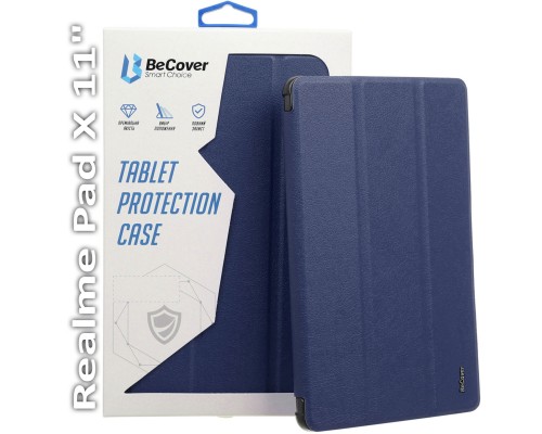 Чохол до планшета BeCover Smart Case Realme Pad X 11" Deep Blue (709605)