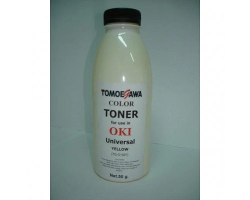 Тонер OKI UNIVERSAL 50г Yellow Tomoegawa (TG-O-50Y)