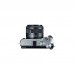 Цифровий фотоапарат Canon EOS M6 Kit 15-45 IS STM Silver (1725C045)