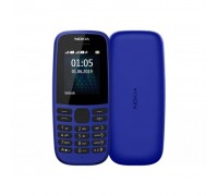 Мобильный телефон Nokia 105 SS 2019 Blue (16KIGL01A13)