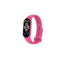 Ремінець до фітнес браслета BeCover Silicone для Xiaomi Mi Smart Band 7 Hot Pink (707490)