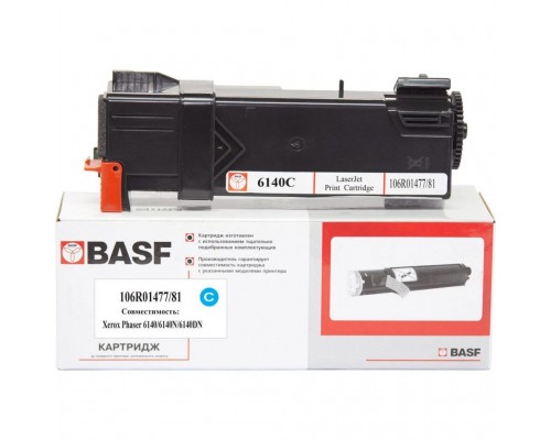 Картридж BASF Xerox Phaser 6140/ 106R01481/106R01477 Cyan (KT-106R01477/81)