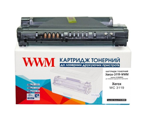 Тонер-картридж WWM Xerox WC 3119, 013R00625 Black (Xerox-3119-WWM)