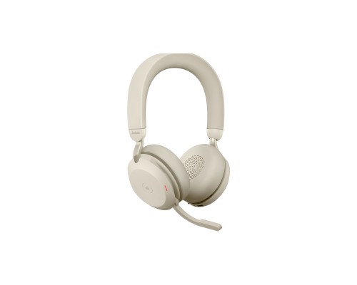 Навушники Jabra Evolve2 75 MS Stereo USB-A Biege (27599-999-998)