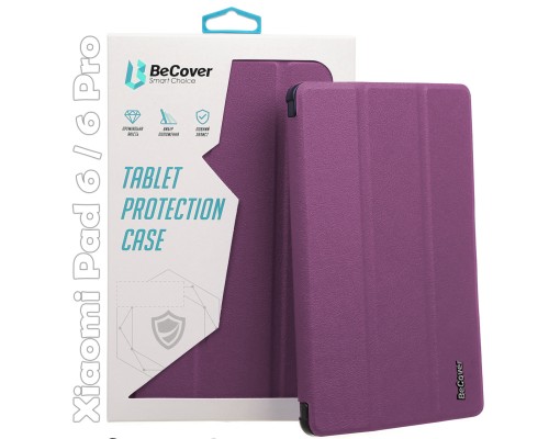 Чохол до планшета BeCover Smart Case Xiaomi Mi Pad 6 / 6 Pro 11" Purple (709501)